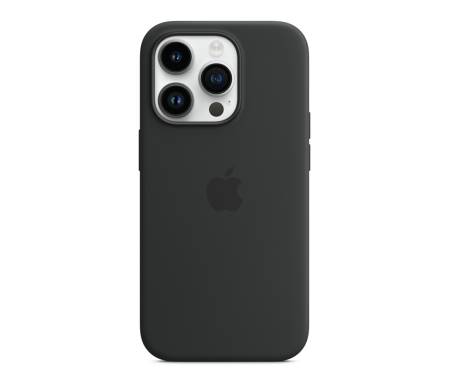Чохол для Apple iPhone 14 Pro Silicone Case with MagSafe - Midnight (MPTE3) 3