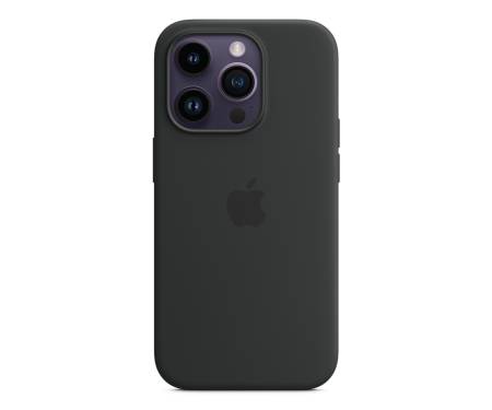 Чохол для Apple iPhone 14 Pro Silicone Case with MagSafe - Midnight (MPTE3) 1