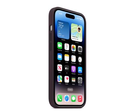 Чехол для Apple iPhone 14 Pro Silicone Case with MagSafe - Elderberry (MPTK3) 6