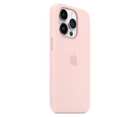 Чохол для Apple iPhone 14 Pro Silicone Case with MagSafe - Chalk Pink (MPTH3) 5