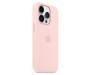 Чохол для Apple iPhone 14 Pro Silicone Case with MagSafe - Chalk Pink (MPTH3) 5