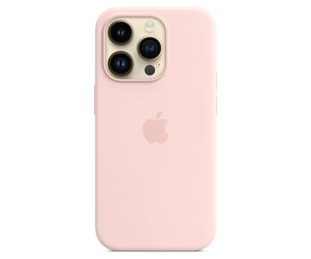 Чохол для Apple iPhone 14 Pro Silicone Case with MagSafe - Chalk Pink (MPTH3) 2