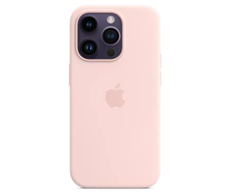 Чохол для Apple iPhone 14 Pro Silicone Case with MagSafe - Chalk Pink (MPTH3) 1