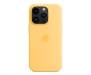 Чехол для Apple iPhone 14 Pro Max Silicone Case with MagSafe - Sunglow (MPU03) 4
