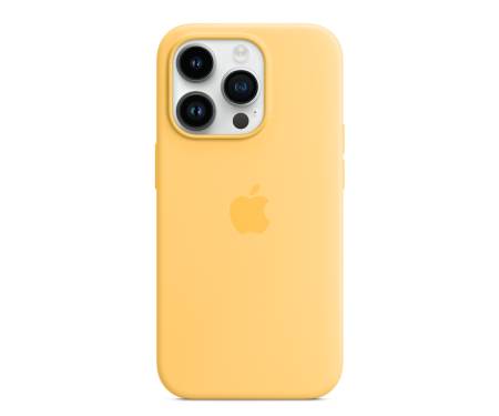 Чехол для Apple iPhone 14 Pro Max Silicone Case with MagSafe - Sunglow (MPU03) 3