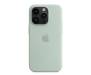 Чохол для Apple iPhone 14 Pro Max Silicone Case with MagSafe - Succulent (MPTY3) 4