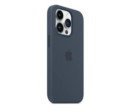 Чехол для Apple iPhone 14 Pro Max Silicone Case with MagSafe - Storm Blue (MPTQ3) 5