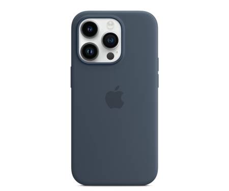 Чехол для Apple iPhone 14 Pro Max Silicone Case with MagSafe - Storm Blue (MPTQ3) 3