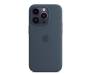 Чехол для Apple iPhone 14 Pro Max Silicone Case with MagSafe - Storm Blue (MPTQ3) 1