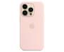 Чехол для Apple iPhone 14 Pro Max Silicone Case with MagSafe - Chalk Pink (MPTT3) 2