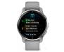 Смарт-часы Garmin Venu 2 Plus Silver S. Steel Bezel w. Powder G. Case and S. Band (010-02496-00/10)