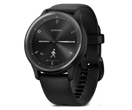 Смарт-годинник Garmin Vivomove Sport Black Case and S. Band w. Slate Accents (010-02566-00)