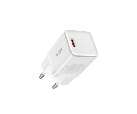 Сетевое зарядное устройство Baseus GaN3 Fast Charger 1C 30W (CCGN010102) White