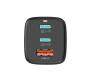 Сетевое зарядное устройство WIWU GaN Charger EU standard 65W Black (GTC-6521)