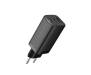 Сетевое зарядное устройство WIWU GaN Charger EU standard 65W Black (GTC-6521)