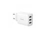 Сетевое зарядное устройство Baseus Compact Charger 3U 17W (CCXJ020102) White
