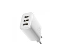 Сетевое зарядное устройство Baseus Compact Charger 3U 17W (CCXJ020102) White
