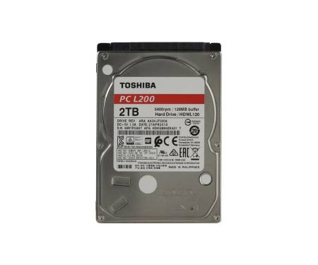 Накопичувач HDD 2.5" SATA 2.0TB Toshiba L200 5400rpm 128MB (HDWL120UZSVA)