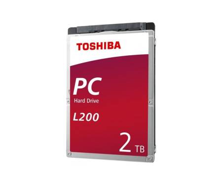Накопичувач HDD 2.5" SATA 2.0TB Toshiba L200 5400rpm 128MB (HDWL120UZSVA)
