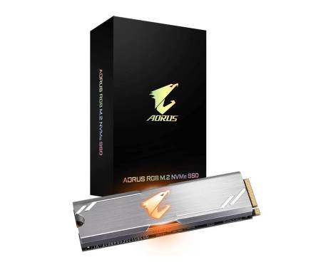 Накопитель SSD GIGABYTE AORUS RGB M.2 NVMe SSD 512 GB (GP-ASM2NE2512GTTDR)