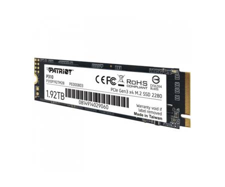 Накопичувач SSD PATRIOT P310 1.92 TB (P310P192TM28)