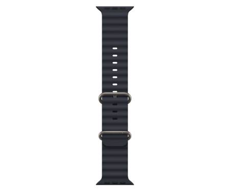 Apple Watch Ultra GPS + Cellular 49mm Titanium Case with Midnight Ocean Band (MQET3/MQFK3) 3