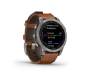 Смарт-часы Garmin Fenix 7 Sapphire Solar Titanium with Chestnut Leather Band (010-02540-31) 1