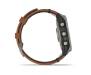 Смарт-часы Garmin Fenix 7 Sapphire Solar Titanium with Chestnut Leather Band (010-02540-31) 3