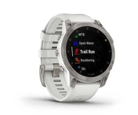 Смарт-часы Garmin Epix (Gen 2) Sapphire - White Titanium (010-02582-20/21) 2