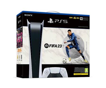 Игровая приставка Sony PlayStation 5 Digital Edition 825 GB EA SPORTS FIFA 23 Bundle 3