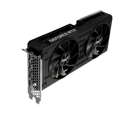 Видеокарта Palit GeForce RTX 3060 Ti Dual V1 (NE6306T019P2-190AD/LHR)