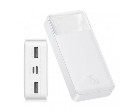 Power Bank Baseus Bipow Digital Display 15W 20000mAh White (PPDML-J02) 2