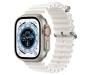 Apple Watch Ultra GPS + Cellular 49mm Titanium Case with White Ocean Band (MNH83LL/A) 1