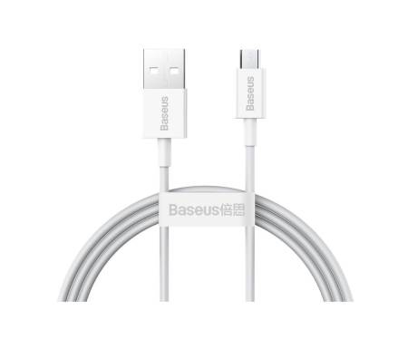 Кабель Micro USB Baseus USB to Micro USB Superior Series 1m White (CAMYS-02)
