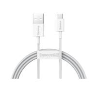 Кабель Micro USB Baseus USB to Micro USB Superior Series 1m White (CAMYS-02)