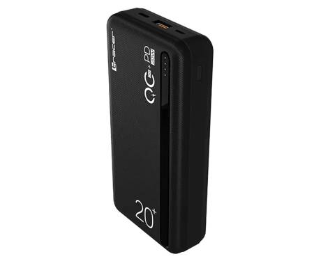 Power Bank TRACER 20000mAh QC3.0-PD20W Black (TRABAT47020) 1
