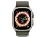 Apple Watch Ultra GPS + Cellular 49mm Titanium Case with Green Alpine Loop M (MQEW3LL/A) 2