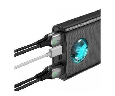 Power Bank Baseus Amblight Digital Display Quick Charge 65W 30000mAh Black (PPLG-A01, PPLG000101)