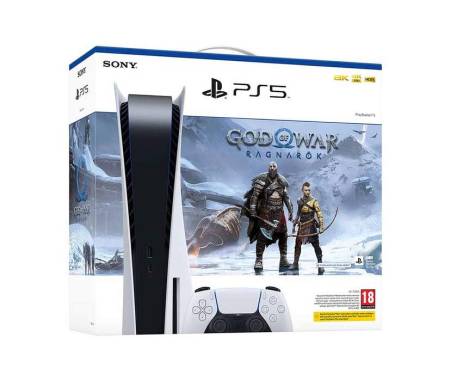 Ігрова приставка Sony PlayStation 5 825GB - God of War Ragnarok Bundle 2
