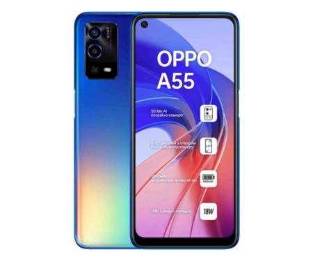 Смартфон OPPO A55 4/64GB Rainbow Blue