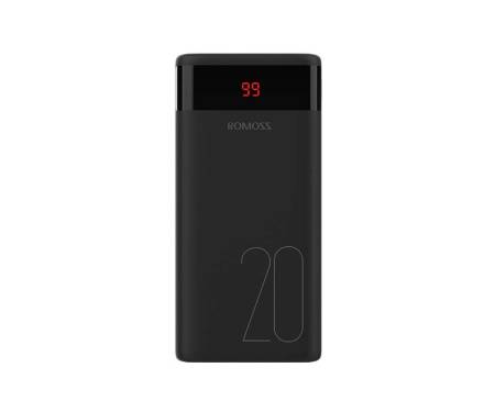 Power Bank Romoss 20000mah Ares20PF Black (PAS20-272-2133H) 1
