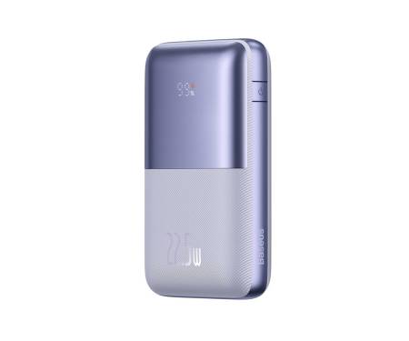 Power Bank Baseus Bipow Pro 20000mAh Digital Display PD 22.5W Purple (PPBD030005)