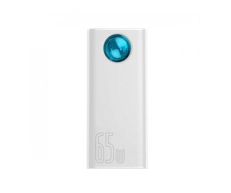 Power Bank Baseus Amblight Digital Display Quick Charge 65W 30000mAh White (PPLG-A02)