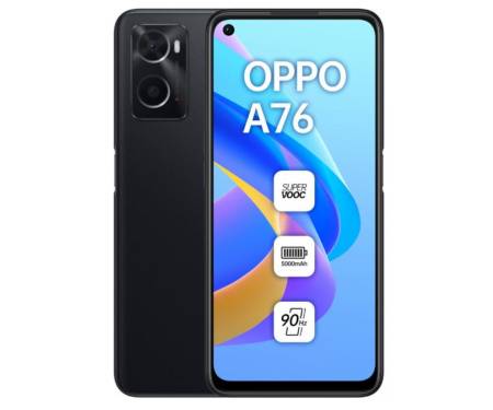Смартфон OPPO A76 4/128GB Glowing Black