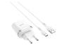Сетевое зарядное устройство Hoco C12Q Smart QC3.0 charger (EU) White 2