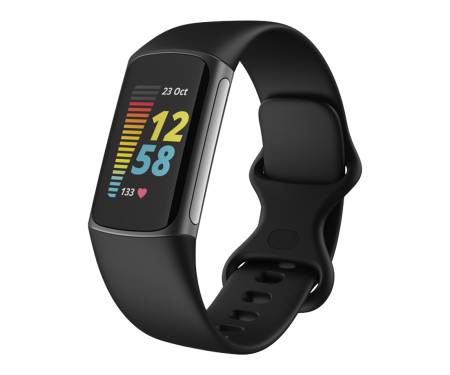 Смарт-часы Fitbit Charge 5 Black/Graphite Stainless Steel (FB421BKBK) 2