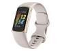 Смарт-часы Fitbit Charge 5 Lunar White/Soft Gold Stainless Steel (FB421GLWT) 1