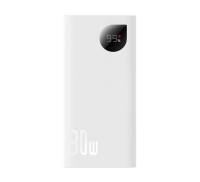 Power Bank Baseus Adaman Metal Digital Display 10000 mAh 30W White (PPAD040002)