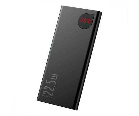 Power Bank Baseus Adaman Metal Digital Display PD3.0+QC3.0 22.5W 10000mAh Black (PPAD000001)