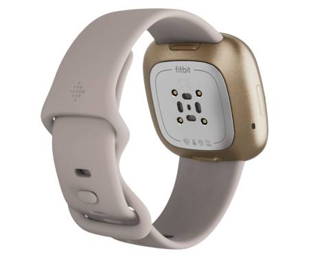 Смарт-часы Fitbit Sense Lunar White / Soft Gold Stainless Steel 4